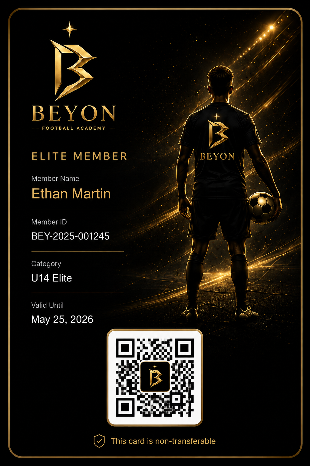 Carte membre virtuelle BEYON
